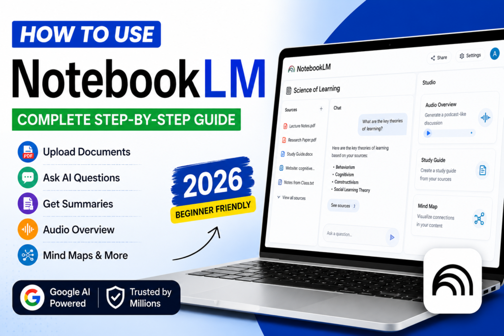 How to Use NotebookLM: Complete Step-by-Step Guide for Beginners