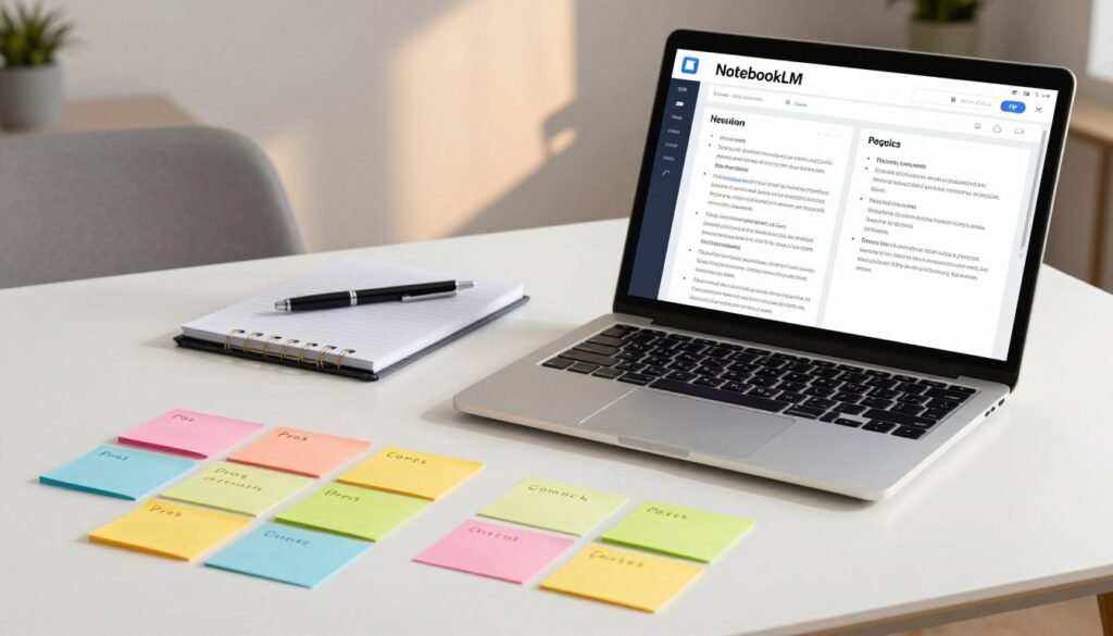 Pros and Cons of using NotebookLM Pros and Cons of using NotebookLM
