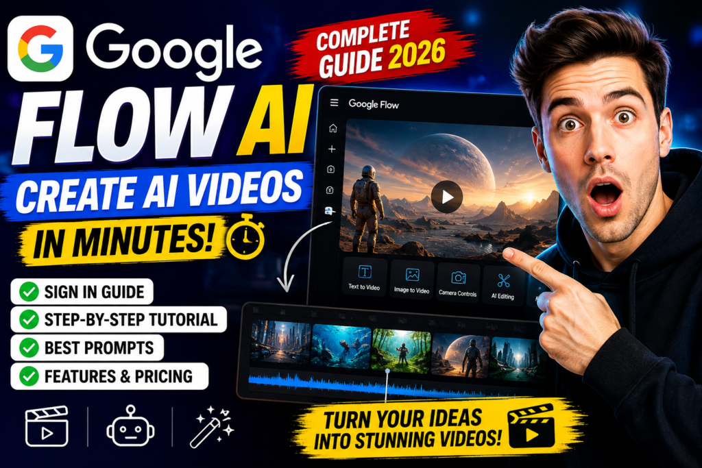 Google Flow AI: How to Use, Sign In & Create AI Videos in 2026