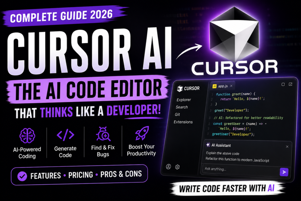 Cursor AI: How to Use, Features, Pricing & Guide 2026