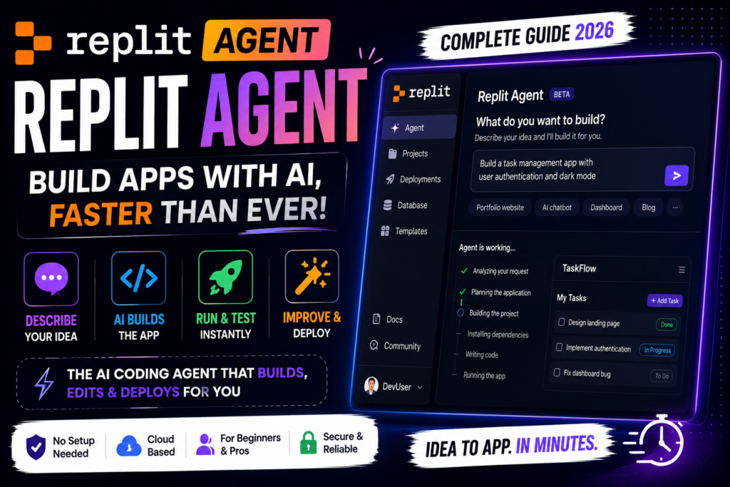 Replit Agent: How to Use, Features, Pricing & Guide 2026