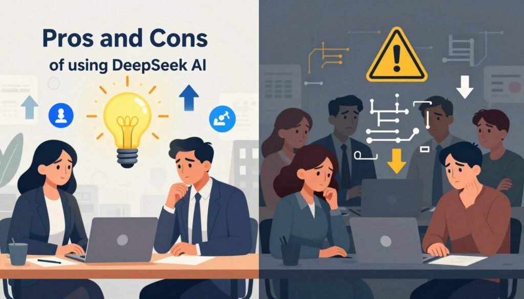 Pros and Cons of using DeepSeek AI