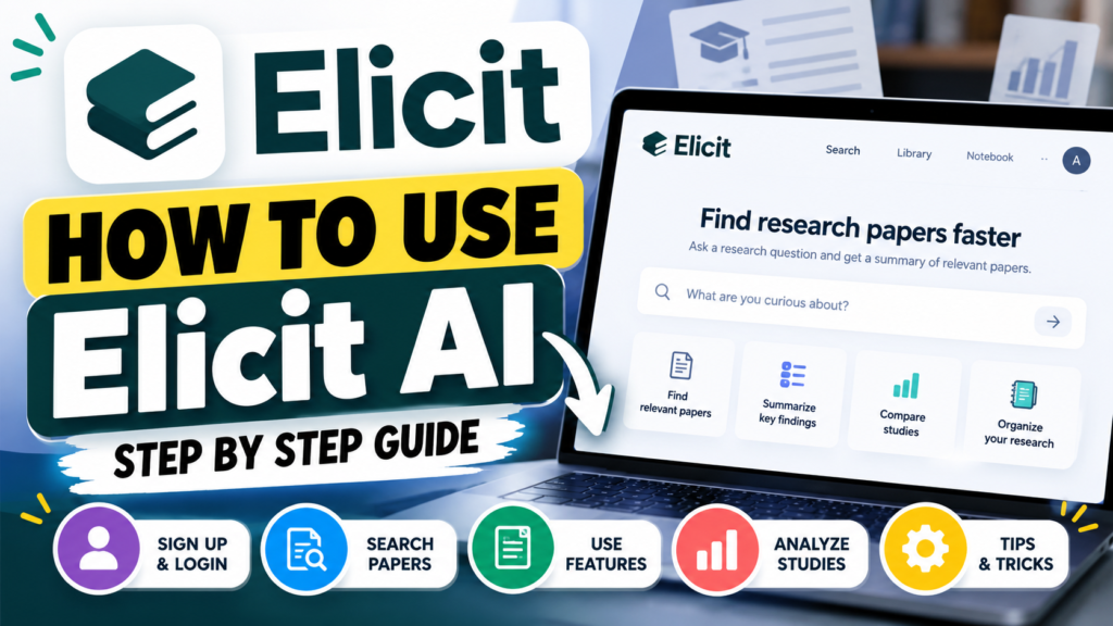 Elicit AI: How to Use It, Sign Up & Research Guide