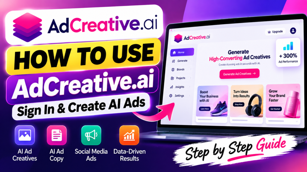 AdCreative.ai: How to Use It, Sign In & Create AI Ads