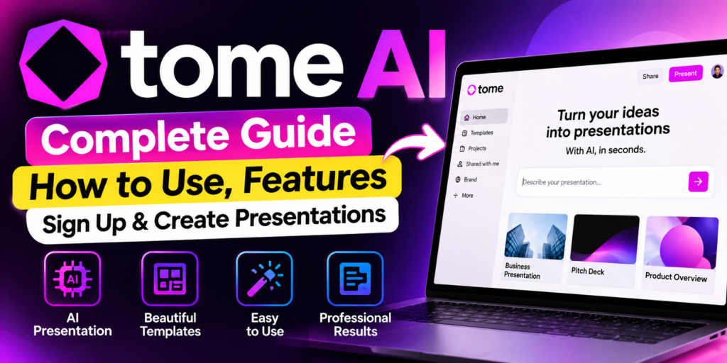 Tome AI: How to Use It, Features & Beginner Guide