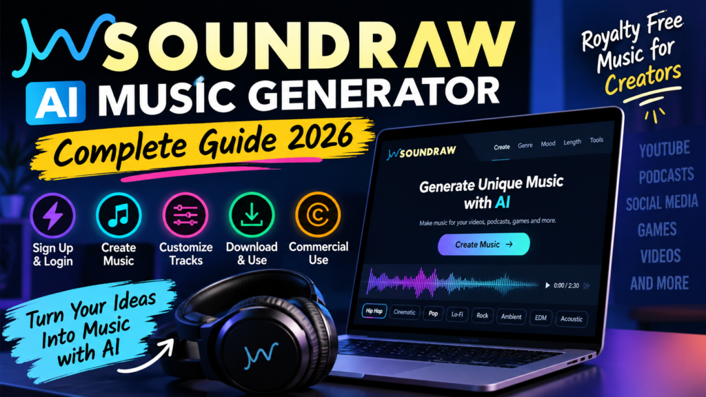 SOUNDRAW AI Review & Guide: How to Use SOUNDRAW to Generate AI Music in 2026