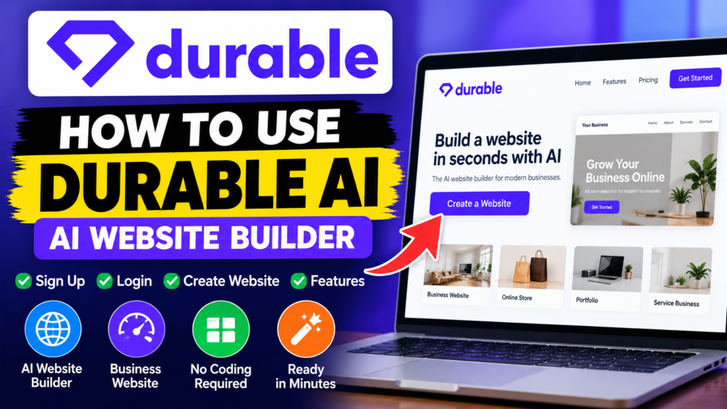 Durable AI: How to Use the AI Website Builder